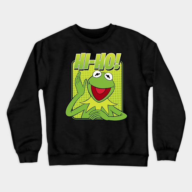 Muppets Kermit The Frog Crewneck Sweatshirt by Polos